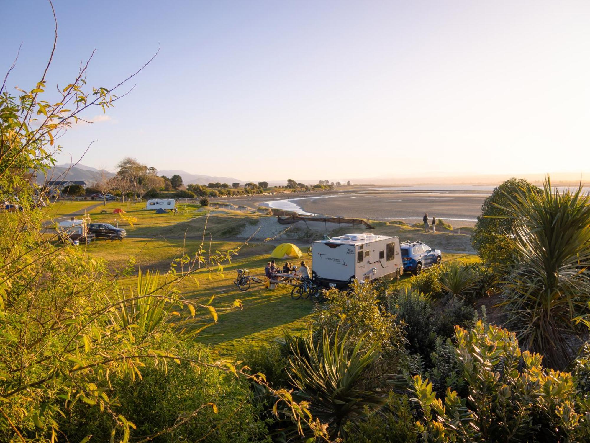 Tahuna Beach Holiday Park Nelson Extérieur photo