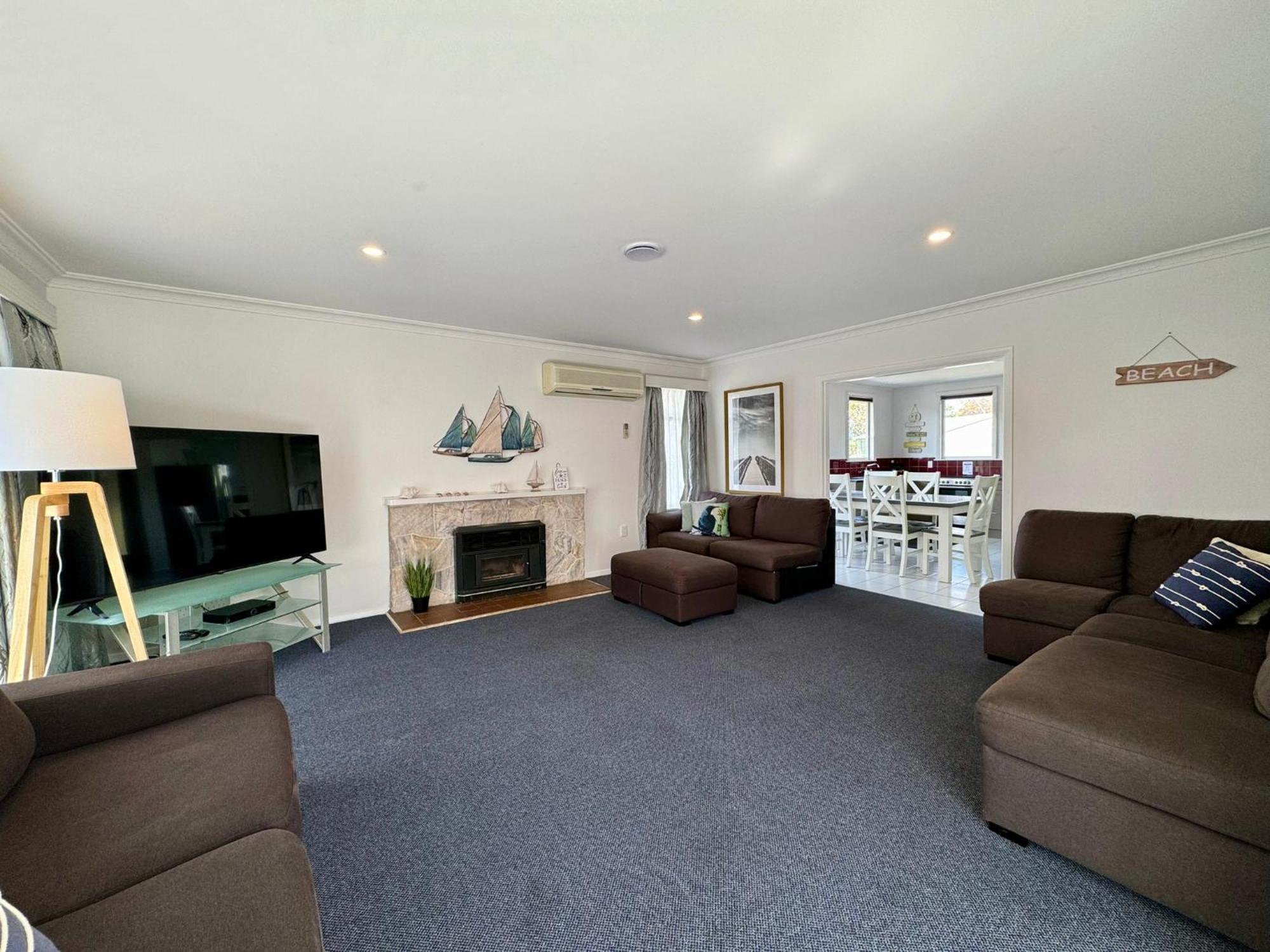 Tahuna Beach Holiday Park Nelson Chambre photo