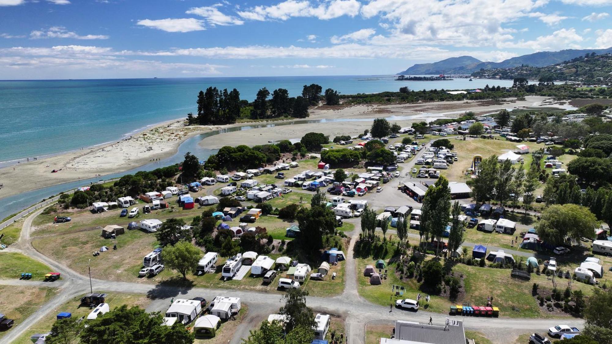 Tahuna Beach Holiday Park Nelson Extérieur photo