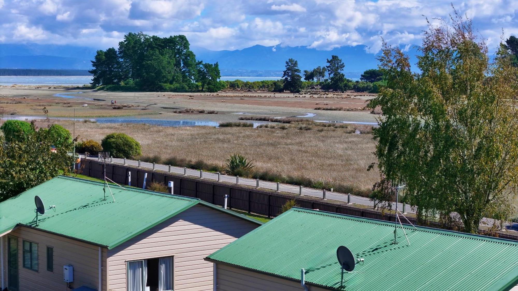 Tahuna Beach Holiday Park Nelson Chambre photo