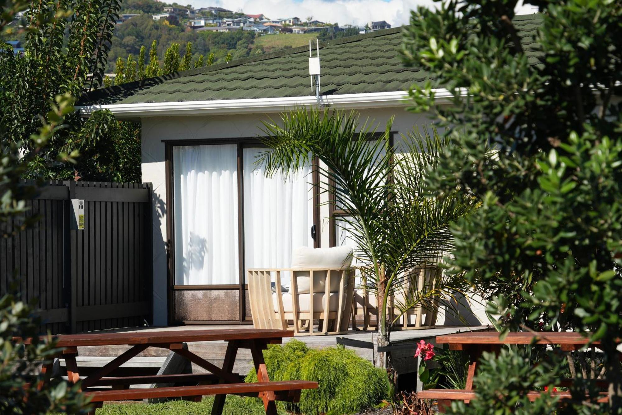 Tahuna Beach Holiday Park Nelson Chambre photo