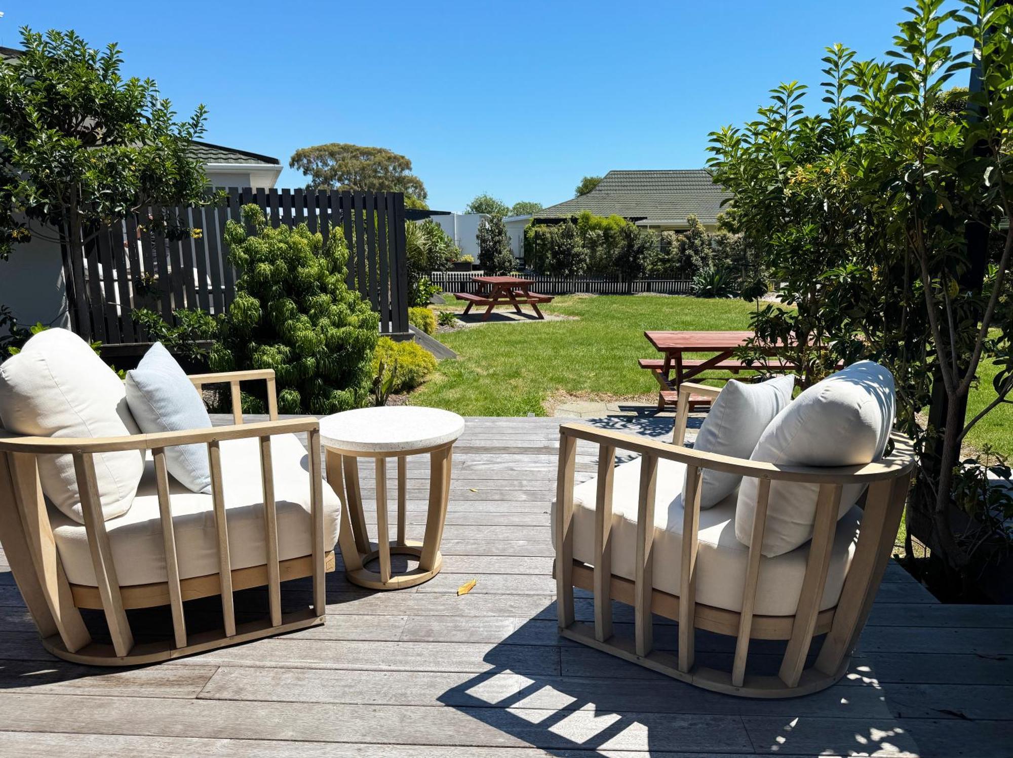 Tahuna Beach Holiday Park Nelson Chambre photo