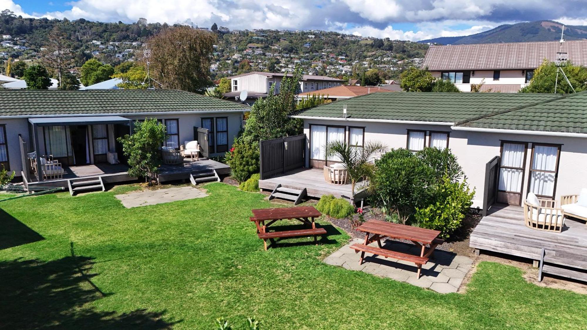 Tahuna Beach Holiday Park Nelson Chambre photo